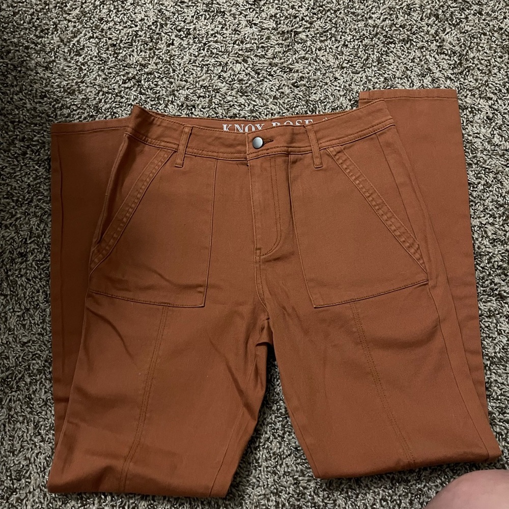 KNOX ROSE COGNAC PANTS